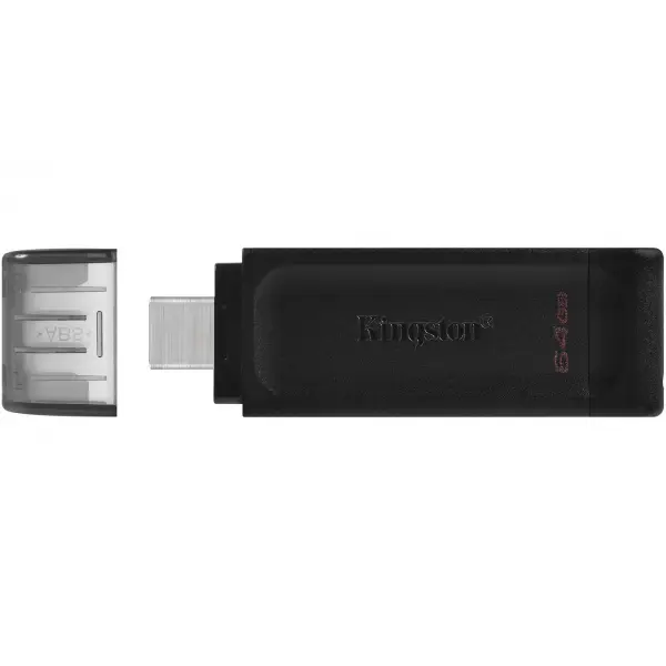 Memorie Externa USB-C Kingston DT70, 64Gb DT70/64GB