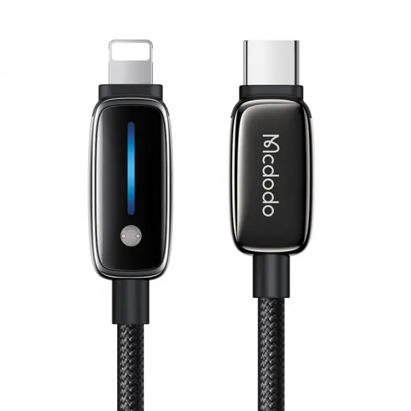 Cablu Date si Incarcare USB-C - Lightning McDodo CA-0050, 36W, 1.2m, Negru