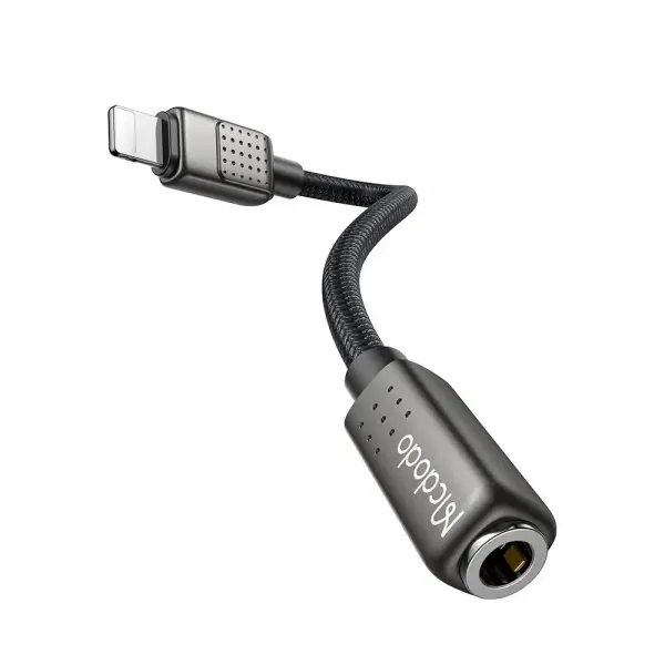 Adaptor Audio Lightning - 3.5mm McDodo CA-5010, Negru