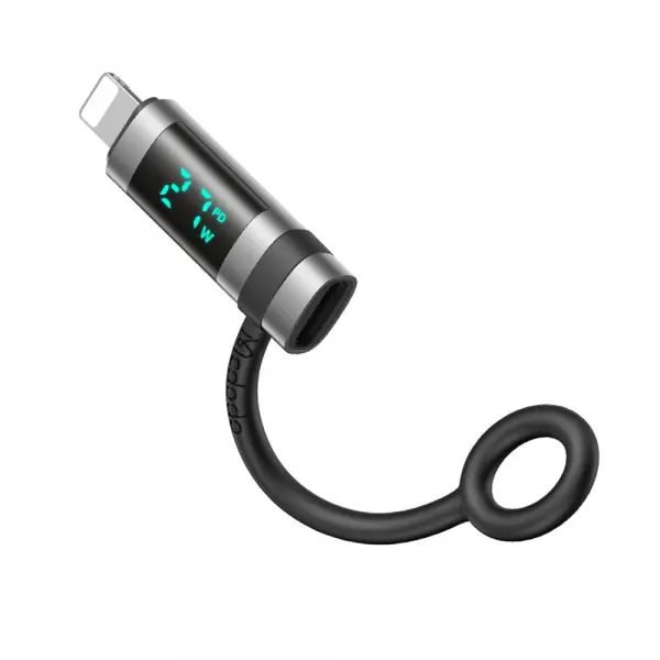 Adaptor Date si Incarcare USB-C - Lightning McDodo OT-2610 Pigeon Display, Negru