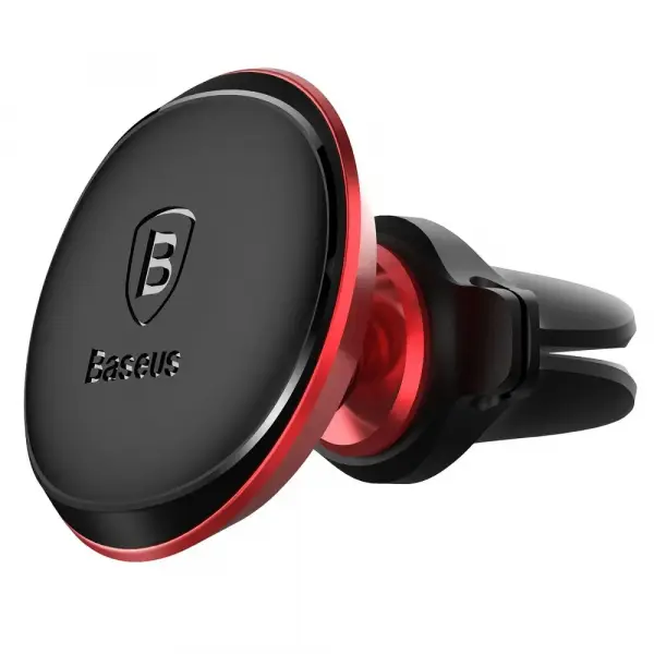 Suport Auto Magnetic Baseus Air Vent, Universal, Rosu