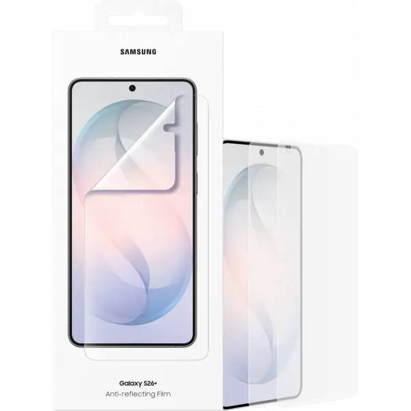 Folie de protectie Ecran Anti-reflecting pentru Samsung Galaxy S26 Plus S947, Plastic, Set 2 bucati EF-US947CTEGWW