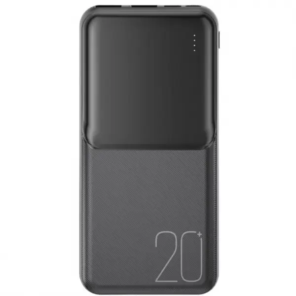 Baterie Externa XO Design PR252, 20000mAh, 10W, 2 x USB-A, Neagra