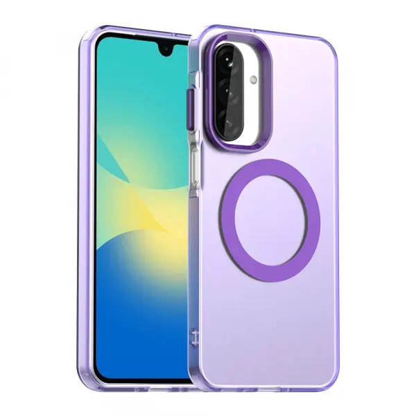 Husa MagSafe pentru Samsung Galaxy A27 5G, Techsuit, CandyCase, Mov