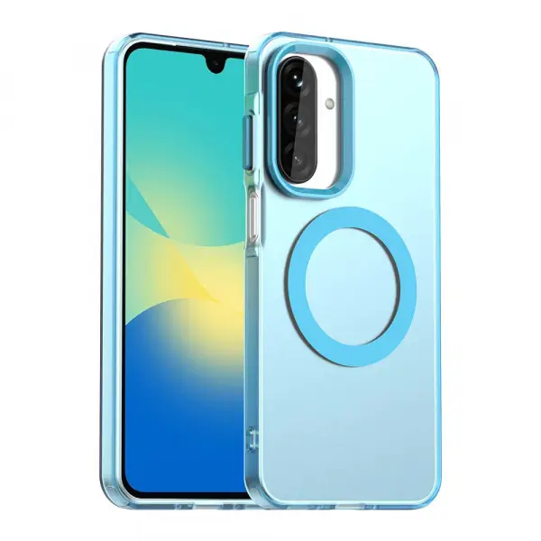 Husa MagSafe pentru Samsung Galaxy A27 5G, Techsuit, CandyCase, Albastra