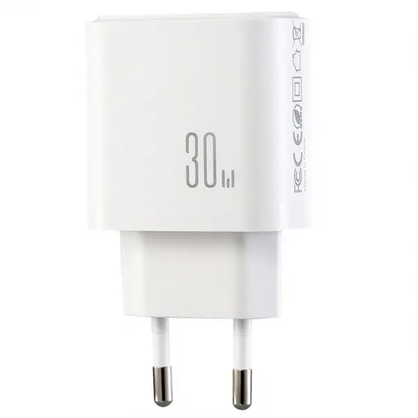 Incarcator Retea Joyroom JR-TG6, 30W, 3A, 1 x Lightning - 1 x USB-A - 1 x USB-C, Alb