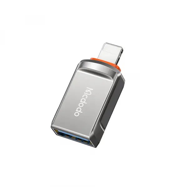 Adaptor OTG Lightning - USB-A McDodo OT-8600, Gri