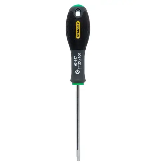 Surubelnita Stanley FatMax 1-65-397, torx siguranta TT25 x 100mm (Negru/Verde)