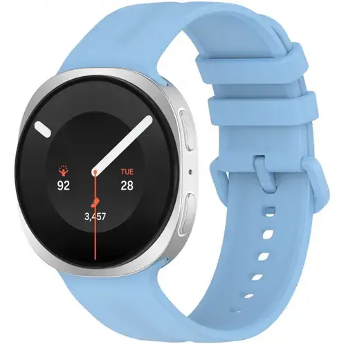Curea Tech-Protect Silicone Evo pentru Samsung Galaxy Watch9 / Watch8 / Watch8 Classic Series, Bleu