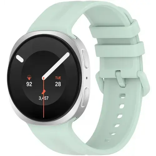 Curea Tech-Protect Silicone Evo pentru Samsung Galaxy Watch9 / Watch8 / Watch8 Classic Series, Verde Menta