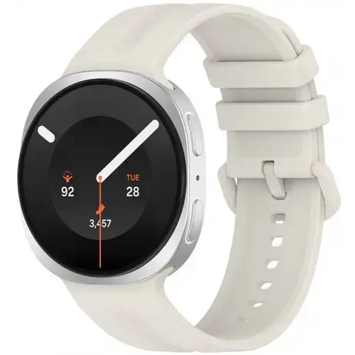 Curea Tech-Protect Silicone Evo pentru Samsung Galaxy Watch9 / Watch8 / Watch8 Classic Series, Bej