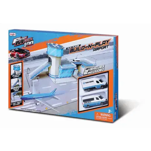 Set de joaca Maisto Fresh Metal, 100 Collection, Aeroport
