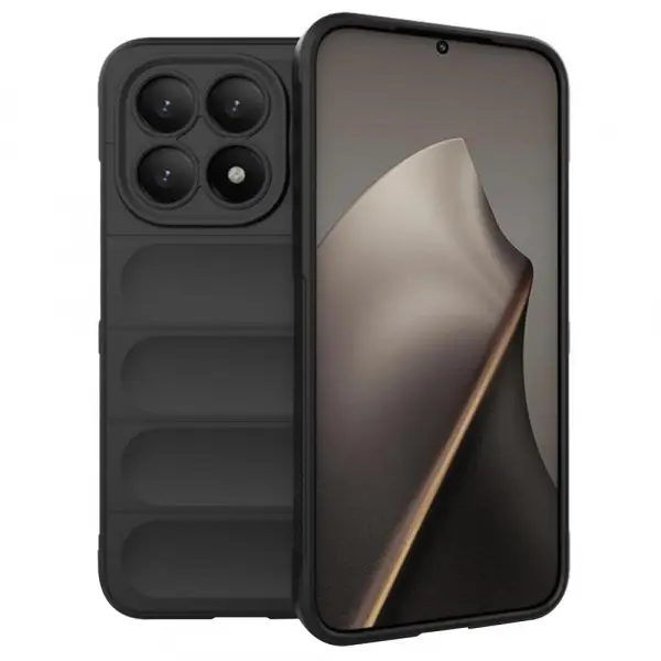 Husa pentru Xiaomi 15T, Techsuit, Magic Shield, Neagra