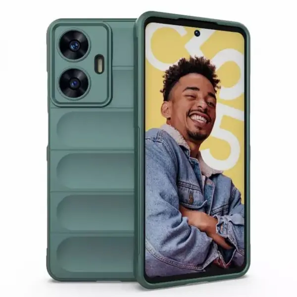 Husa pentru Oppo Reno14 FS 5G / Reno14 F, Techsuit, Magic Shield, Verde