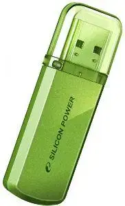 Stick USB Silicon Power Helios 101 16GB (Verde)