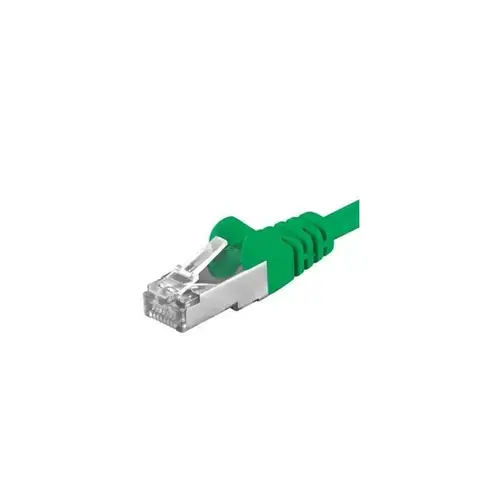 Patchcord SFTP PremiumCord RJ45-RJ45 Cat.6A, 3m, Verde