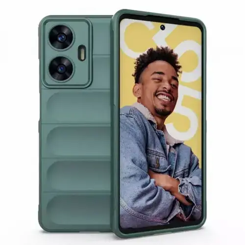 Husa pentru Oppo Reno14 FS 5G / Reno14 F, Techsuit, Magic Shield, Verde