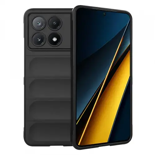 Husa pentru Xiaomi Poco X6 Pro, Techsuit, Magic Shield (Negru)