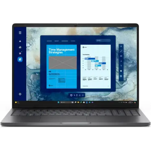 Laptop Dell Pro 16 PC16250 (Procesor Intel® Core™ 7 150U (12M Cache, up to 5.40 GHz), 16inch FHD+, 16GB DDR5, 512GB SSD, Intel Graphics, Windows 11 Pro, Negru)