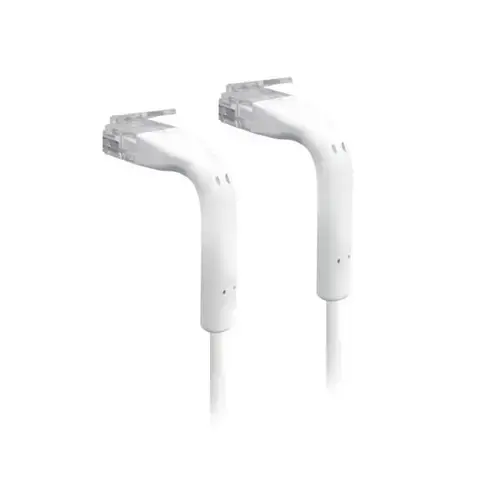 Cablu de corectie Ethernet, Ubiquiti, 8 m, Cat6, RJ-45, Alb