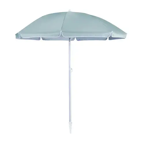 Umbrela terasa Naterial, aluminiu/poliester, Ø 200 cm, H 215 cm, Verde