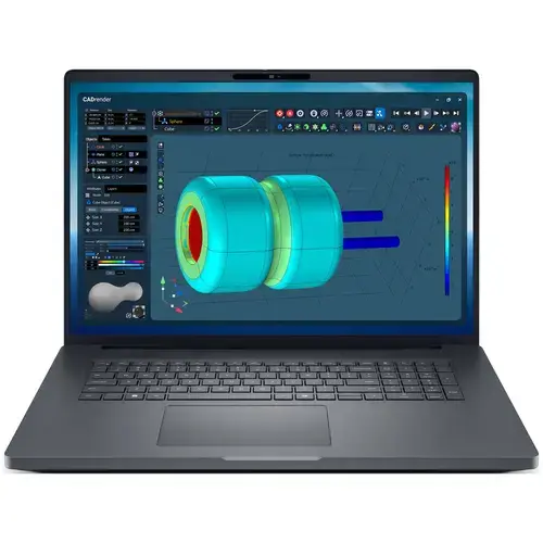 Laptop Dell Pro Max 18 Plus MB18250 (Procesor Intel® Core™ Ultra 9 285HX (30M Cache, up to 5.50 GHz) 18inch QHD+, 64GB DDR5 CSODIMM, 1TB SSD, NVIDIA RTX PRO 3000 Blackwell @12GB, Ubuntu, Gri)