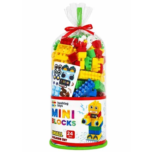 Set de constructie Mini blocks, 24 de piese