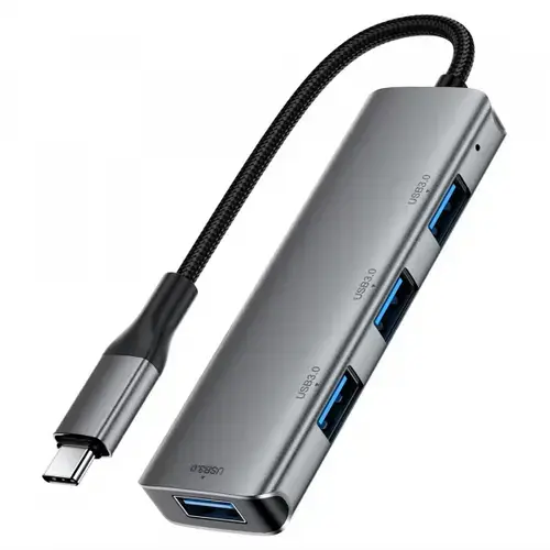 Hub USB-C Acefast J15, 4in1 (Gri)
