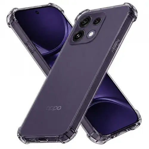 Husa pentru Oppo Reno16 F / Reno16 FS, Techsuit, Shockproof Clear, Fumurie