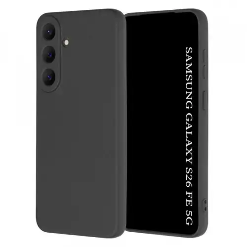 Husa pentru Samsung Galaxy S26 FE / S25 FE, Techsuit, SoftFlex, Neagra