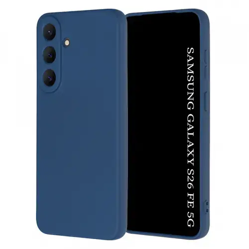 Husa pentru Samsung Galaxy S26 FE / S25 FE, Techsuit, SoftFlex, Bleumarin