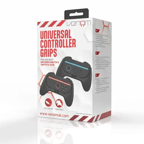 Accesorii controler Venom VS4956 pentru Nintendo Switch 2/Switch Twin Grip Pack