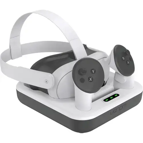 Dock de incarcare Venom VS4210 pentru Meta Oculus Quest 3,  Alb