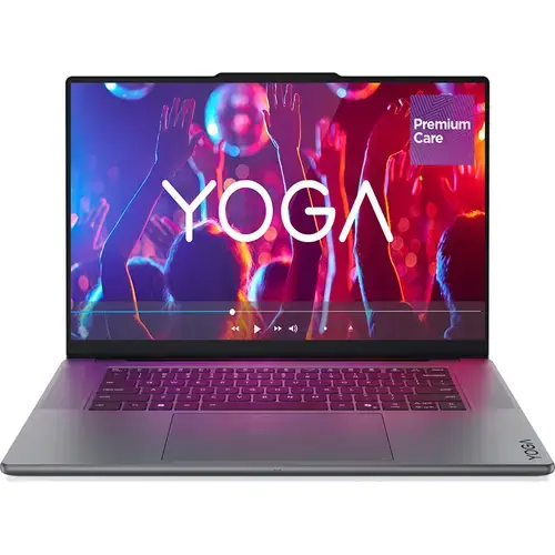 Laptop Lenovo Yoga Pro 9 16IPH11 (Procesor Intel® Core™ Ultra 9 386H (18M Cache, up to 4.90 GHz) 16inch 3.2K Tandem OLED 120Hz Touch, 64GB LPDDR5X, 1TB SSD, NVIDIA GeForce RTX 5070 @12GB, Win 11 Pro, Gri)