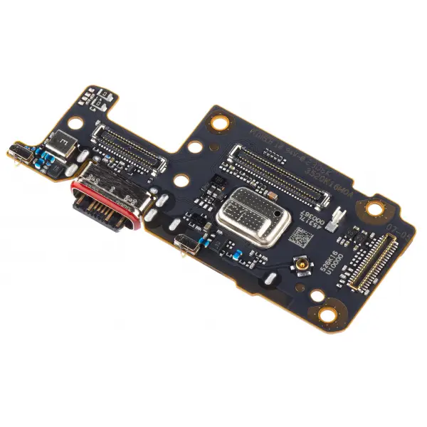 Placa cu Conector Incarcare - Microfon - Modul Cititor SIM Xiaomi Redmi Note 11 Pro+ 5G, Service Pack 560003K16U00