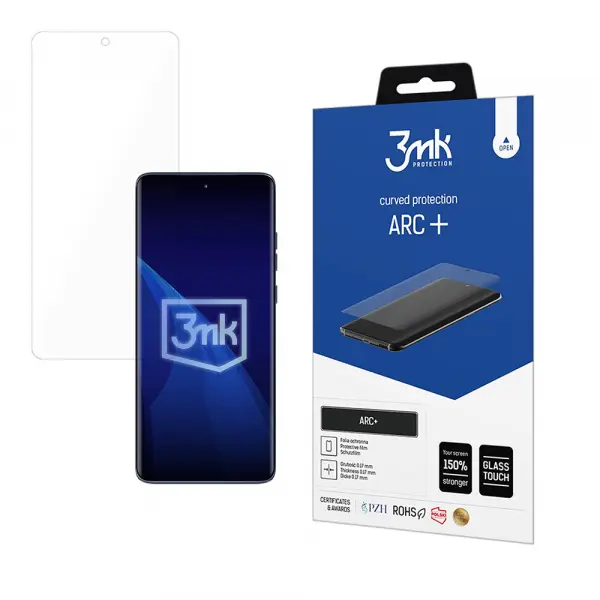 Folie de protectie Ecran 3MK ARC+ pentru Motorola Edge 60 Fusion, Plastic