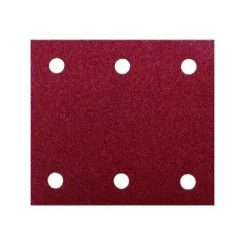 Hartie abraziva velcro, 114x102mm, 6 gauri, granulatie 100