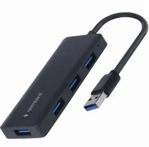 Hub USB Gembird UHB-U3P4-03, 4x USB (Negru)