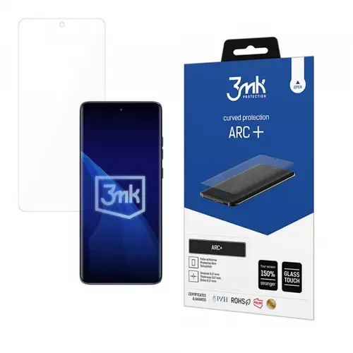Folie de protectie Ecran 3MK ARC+ pentru Motorola Edge 60 Fusion