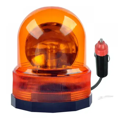 Girofar cu semnal luminos rotativ, Kemot URZ0070, Portocaliu