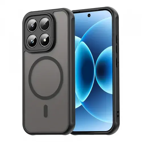 Husa MagSafe pentru Xiaomi 17, Techsuit, HaloFrost II, Negru