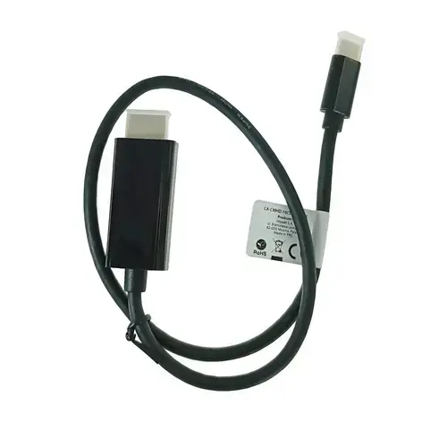 Cablu Lanberg CA-CMHD-10CU-0005-BK, USB-C, HDMI, 0.5m, 4K/60Hz (Negru)