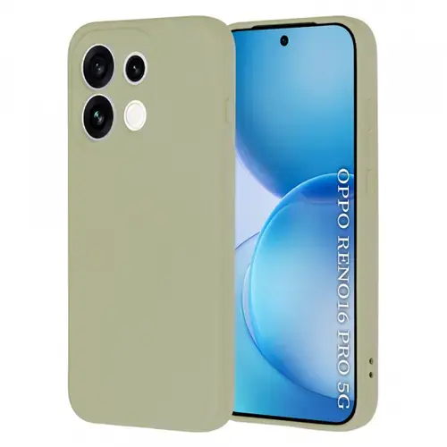 Husa pentru Oppo Reno16 Pro, Techsuit, SoftFlex, Verde Matcha