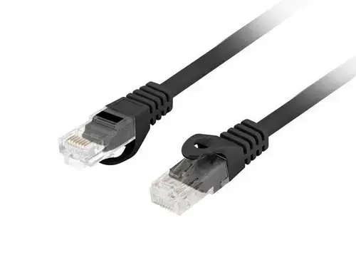 Patch cord Cat.6 UTP LSZH 10 m, Negru