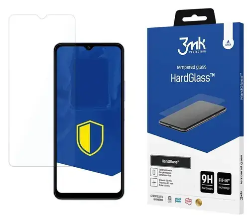 Folie de protectie Ecran 3MK HardGlass pentru Samsung Galaxy A16 5G A166 / A16 4G A165, Sticla Securizata, Full Glue