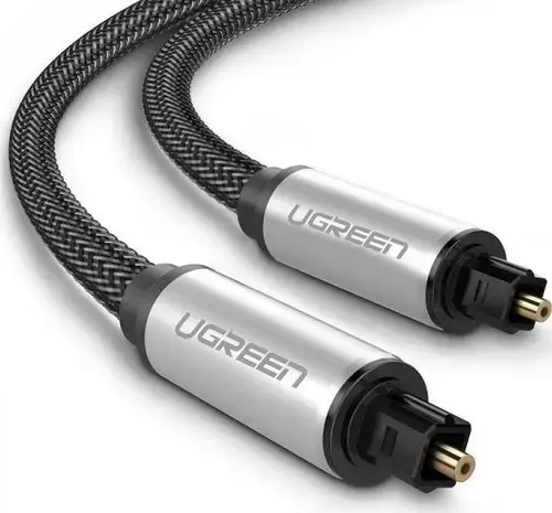 Cabluri Ugreen AW108, Toslink - Toslink, 3m (Argintiu)