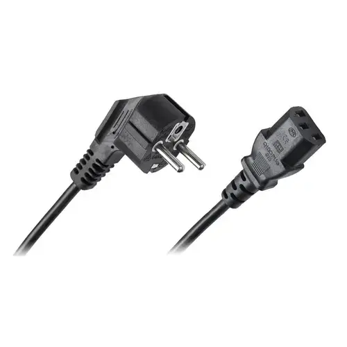 Cablu alimentare PC, 5 metri, Negru, Cabletech