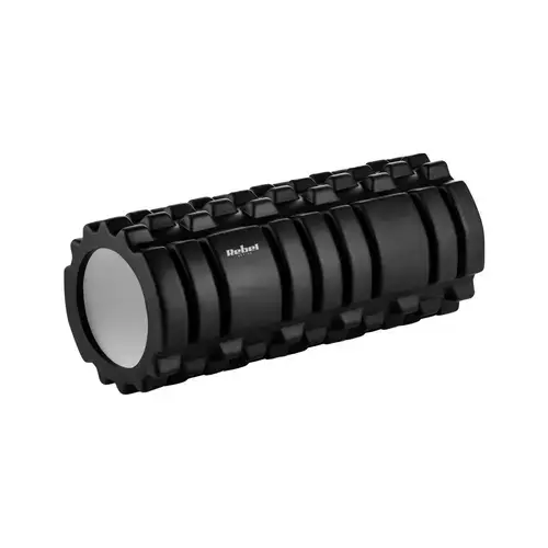 Rola de masaj REBEL RBA-3050-BK, EVA, 14x33cm, Negru