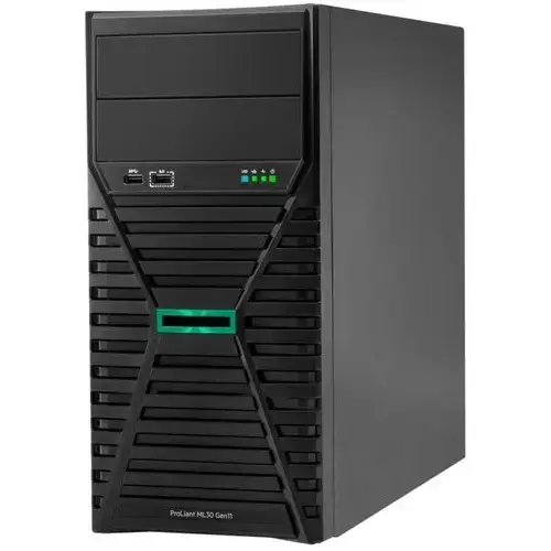 Server HPE ProLiant ML30 Gen11, Tower 4U, Intel Xeon 6315P 4 C / 4 T, 2.80 GHz - 4.70 GHz, 12 MB cache, 55 W, 32 GB DDR5 ECC, 2 x 1 TB HDD, 4 x LFF, 350 W, Fara sistem de operare