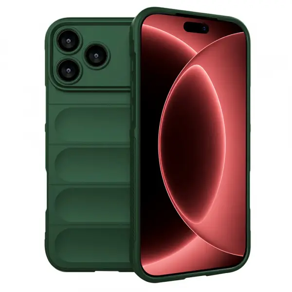 Husa pentru Apple iPhone 18 Pro Max / 17 Pro Max, Techsuit, Magic Shield, Verde